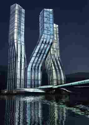 Dancing Towers by Zaha Hadid