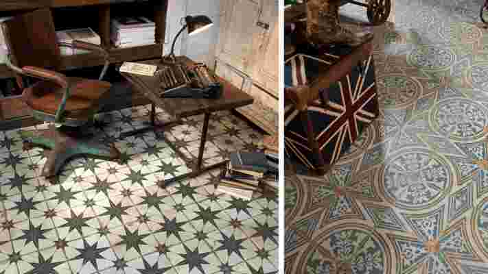 New Floor Tiles With Old-World Flair